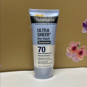 Neutrogena Ultra Sheer Dry-Touch Sunscreen SPF 70 - 3 oz